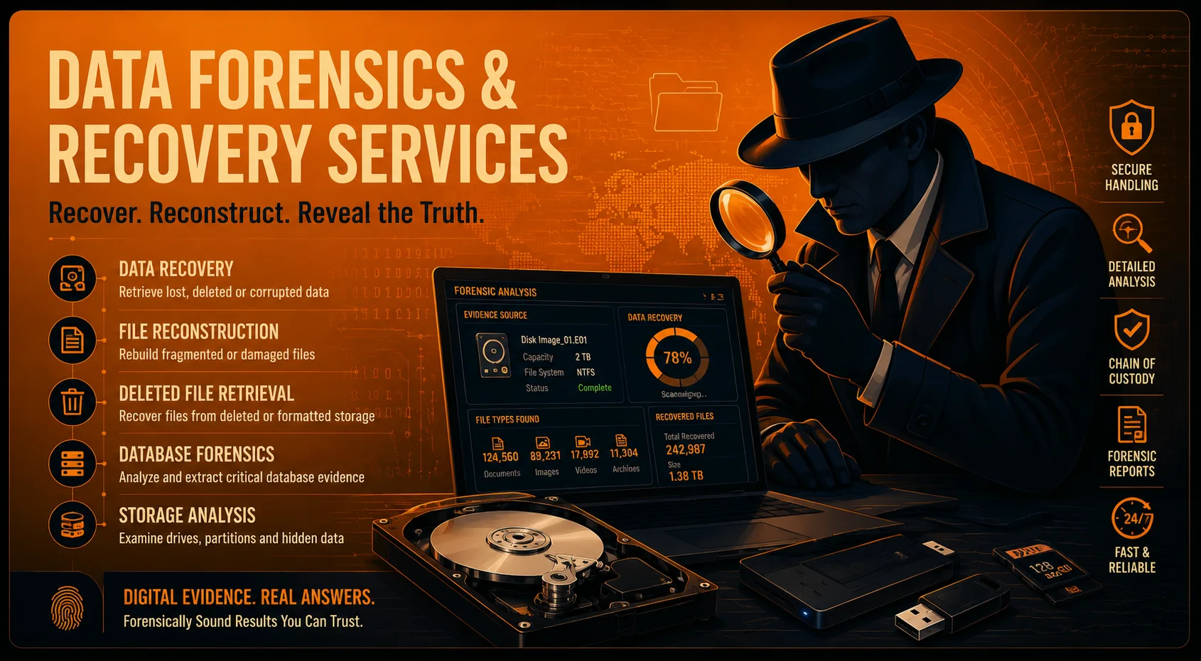 Data forensics